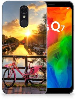 B2Ctelecom LG Q7 Siliconen Back Cover Amsterdamse Grachten