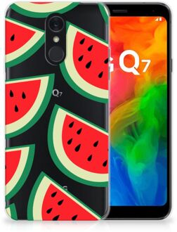 B2Ctelecom LG Q7 Siliconen Case Watermelons