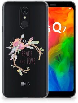 B2Ctelecom LG Q7 Telefoonhoesje met Naam Boho Text