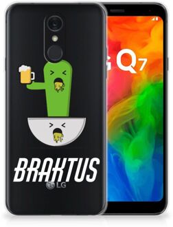 B2Ctelecom LG Q7 Telefoonhoesje met Naam Braktus