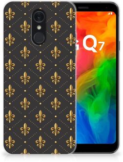 B2Ctelecom LG Q7 TPU bumper Franse Lelie