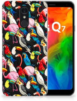 B2Ctelecom LG Q7 TPU Hoesje Birds