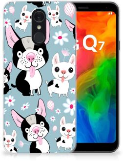 B2Ctelecom LG Q7 TPU Hoesje Hondjes