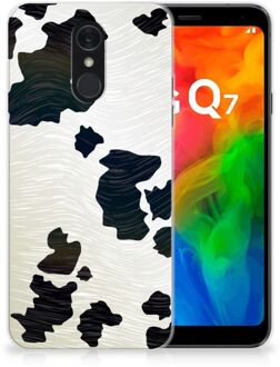 B2Ctelecom LG Q7 TPU Hoesje Koeienvlekken