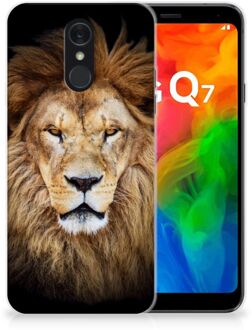 B2Ctelecom LG Q7 TPU Hoesje Leeuw