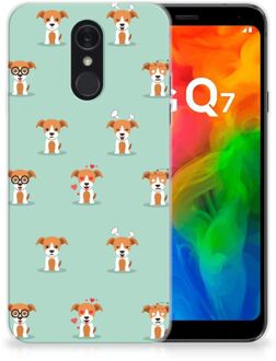 B2Ctelecom LG Q7 TPU Hoesje Pups