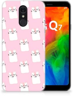 B2Ctelecom LG Q7 TPU Hoesje Sleeping Cats