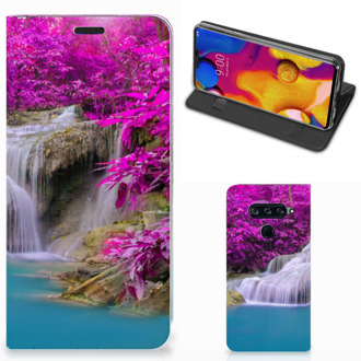 B2Ctelecom LG V40 Thinq Book Cover Waterval