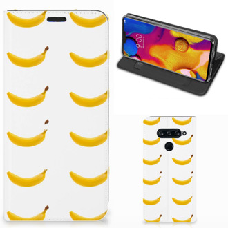 B2Ctelecom LG V40 Thinq Flip Style Cover Banana