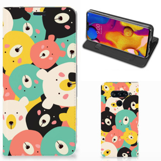 B2Ctelecom LG V40 Thinq Magnet Case Bears