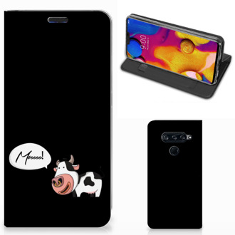 B2Ctelecom LG V40 Thinq Magnet Case Cow