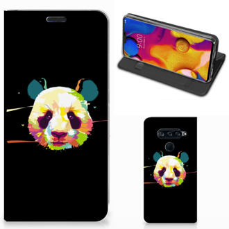 B2Ctelecom LG V40 Thinq Magnet Case Panda Color