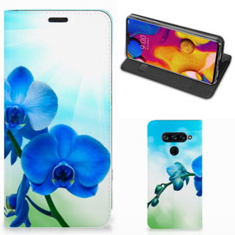 B2Ctelecom LG V40 Thinq Smart Cover Orchidee Blauw