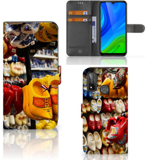 B2Ctelecom Magnet Case Huawei P Smart 2020 Telefoonhoesje Klompen