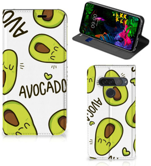 B2Ctelecom Magnet Case LG G8s Thinq Avocado Singing