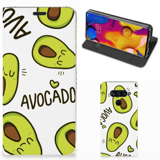 B2Ctelecom Magnet Case LG V40 Thinq Avocado Singing