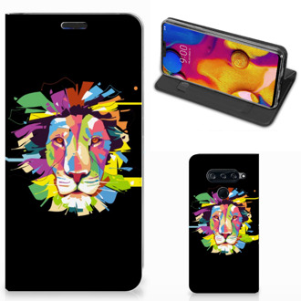 B2Ctelecom Magnet Case LG V40 Thinq Lion Color