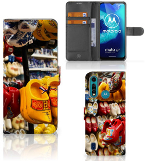 B2Ctelecom Magnet Case Motorola G8 Power Lite Telefoonhoesje Klompen