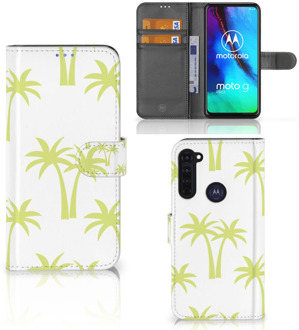 B2Ctelecom Magnet Case Motorola Moto G Pro Telefoonhoesje Palmtrees