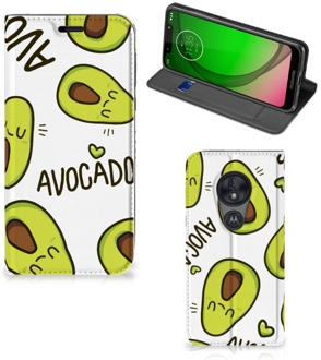 B2Ctelecom Magnet Case Motorola Moto G7 Play Avocado Singing