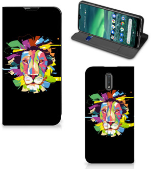 B2Ctelecom Magnet Case Nokia 2.3 Lion Color