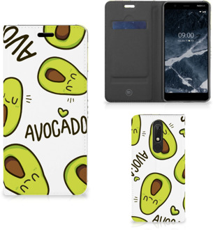 B2Ctelecom Magnet Case Nokia 5.1 (2018) Avocado Singing