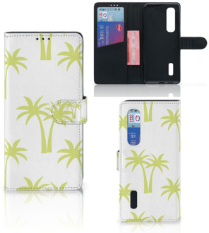 B2Ctelecom Magnet Case OPPO Find X2 Pro Telefoonhoesje Palmtrees