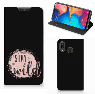 B2Ctelecom Magnet Case Samsung Galaxy A30 Boho Stay Wild