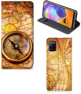 B2Ctelecom Magnet Case Samsung Galaxy A31 Smart Cover Hoesje Kompas