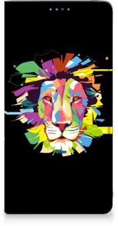 B2Ctelecom Magnet Case Samsung Galaxy A51 Lion Color