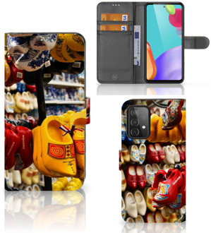 B2Ctelecom Magnet Case Samsung Galaxy A52 Telefoonhoesje Klompen