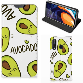 B2Ctelecom Magnet Case Samsung Galaxy A60 Avocado Singing