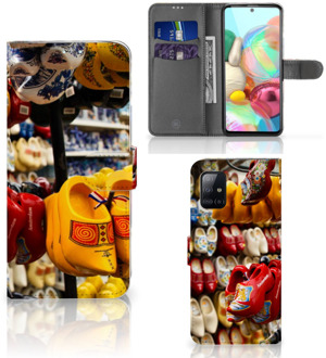 B2Ctelecom Magnet Case Samsung Galaxy A71 Telefoonhoesje Klompen