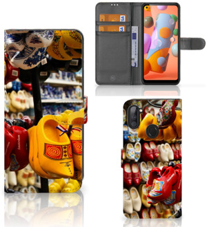 B2Ctelecom Magnet Case Samsung Galaxy M11 | A11 Telefoonhoesje Klompen