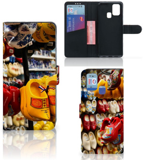 B2Ctelecom Magnet Case Samsung Galaxy M31 Telefoonhoesje Klompen