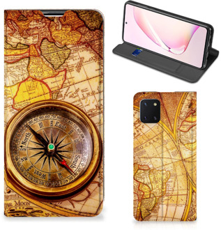 B2Ctelecom Magnet Case Samsung Galaxy Note 10 Lite Smart Cover Hoesje Kompas