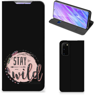 B2Ctelecom Magnet Case Samsung Galaxy S20 Boho Stay Wild