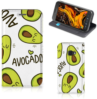 B2Ctelecom Magnet Case Samsung Galaxy Xcover 4s Avocado Singing