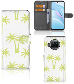 B2Ctelecom Magnet Case Xiaomi Mi 10T Lite Telefoonhoesje Palmtrees