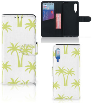 B2Ctelecom Magnet Case Xiaomi Mi 9 Telefoonhoesje Palmtrees