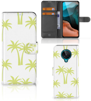 B2Ctelecom Magnet Case Xiaomi Poco F2 Pro Telefoonhoesje Palmtrees