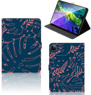 B2Ctelecom Mapje iPad 11 Pro (2020) Tablet Hoes met Magneetsluiting Palm Leaves