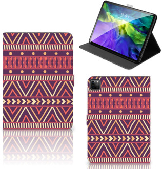 B2Ctelecom Mapje iPad Pro 11 (2020) Cover met Magneetsluiting Aztec Purple