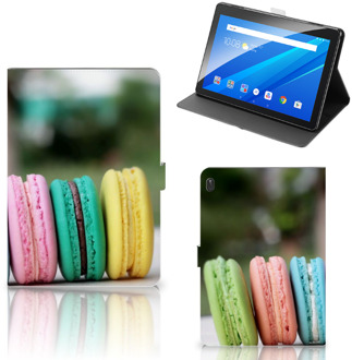 B2Ctelecom Mapje Lenovo Tab E10 Hoes met Magneetsluiting Macarons