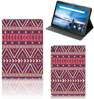 B2Ctelecom Mapje Lenovo Tablet M10 Cover met Magneetsluiting Aztec Purple