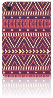 B2Ctelecom Mapje Samsung Galaxy Tab A7 (2020) Cover met Magneetsluiting Aztec Purple