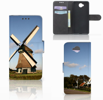 B2Ctelecom Microsoft Lumia 650 Uniek Wallet Book Case Hoesje Molen