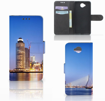 B2Ctelecom Microsoft Lumia 650 Uniek Wallet Book Case Hoesje Rotterdam