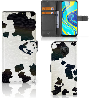 B2Ctelecom Mobiel Book Case Xiaomi Redmi Note 9 Pro | Note 9S GSM Hoesje Koeienvlekken