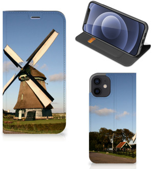 B2Ctelecom Mobiel Bookcase iPhone 12 Mini Smart Cover Molen